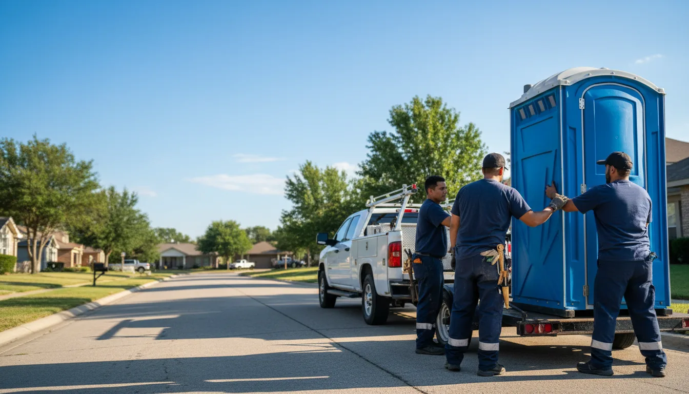 Portable Toilet Rental in Lawrence, NE near me